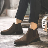 Men's High-top Martin Boots Black – Posh Atomic