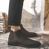 Men's High-top Martin Boots Black – Posh Atomic