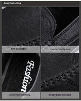 Men's Slip-on Casual Shoes Black – Posh Atomic