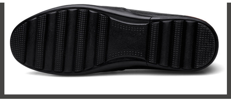 Men's Slip-on Casual Shoes Black – Posh Atomic