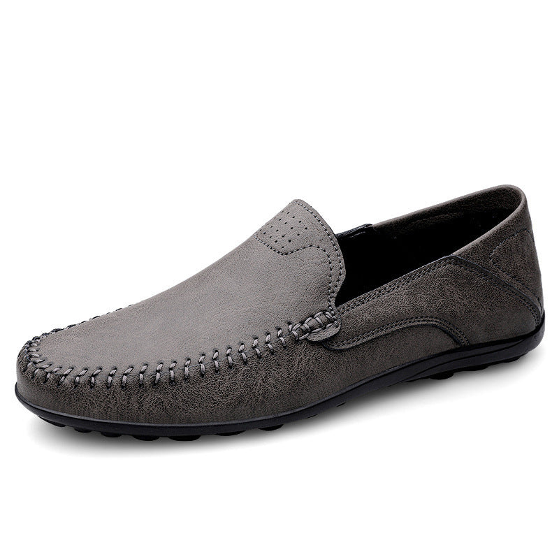 Men's Slip-on Casual Shoes Black – Posh Atomic
