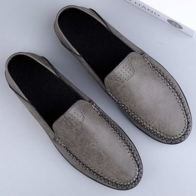 Men's Slip-on Casual Shoes Black – Posh Atomic
