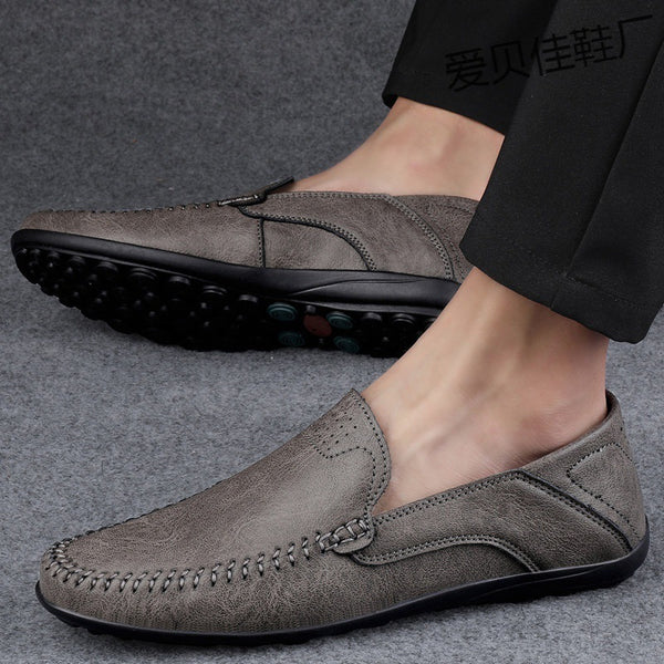 Men's Slip-on Casual Shoes Black – Posh Atomic