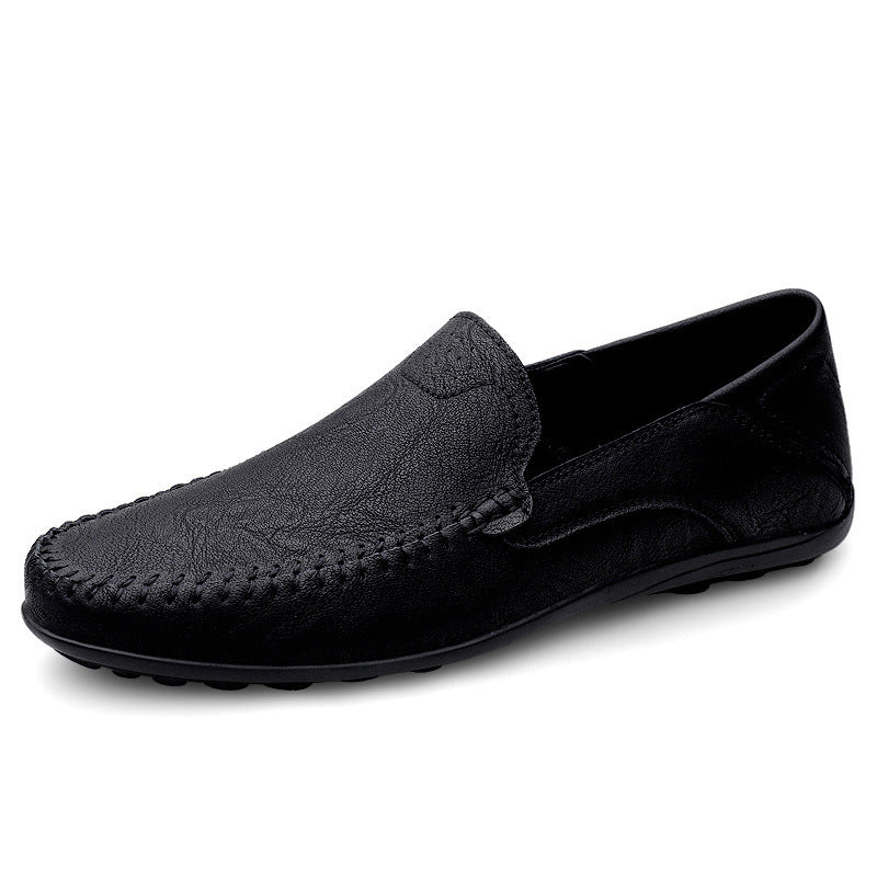 Men's Slip-on Casual Shoes Black – Posh Atomic