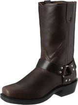 Men's Square Heel Boots Black US9 – Posh Atomic