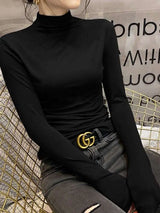 Mock Turtleneck Top – Posh Atomic