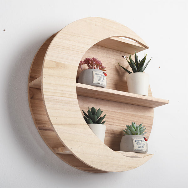 Moon Storage Shelf Black – Posh Atomic
