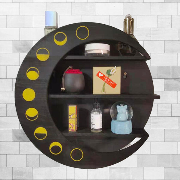 Moon Storage Shelf Log color – Posh Atomic