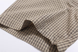 Plaid Short-sleeved Shirt For Men – Posh Atomic