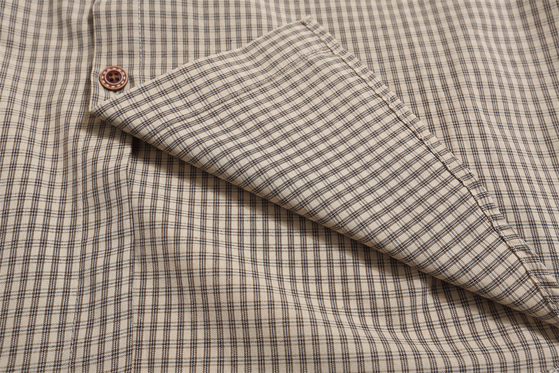 Plaid Short-sleeved Shirt For Men – Posh Atomic