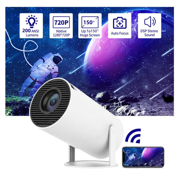 Portable Projector HY300 British Standard – Posh Atomic