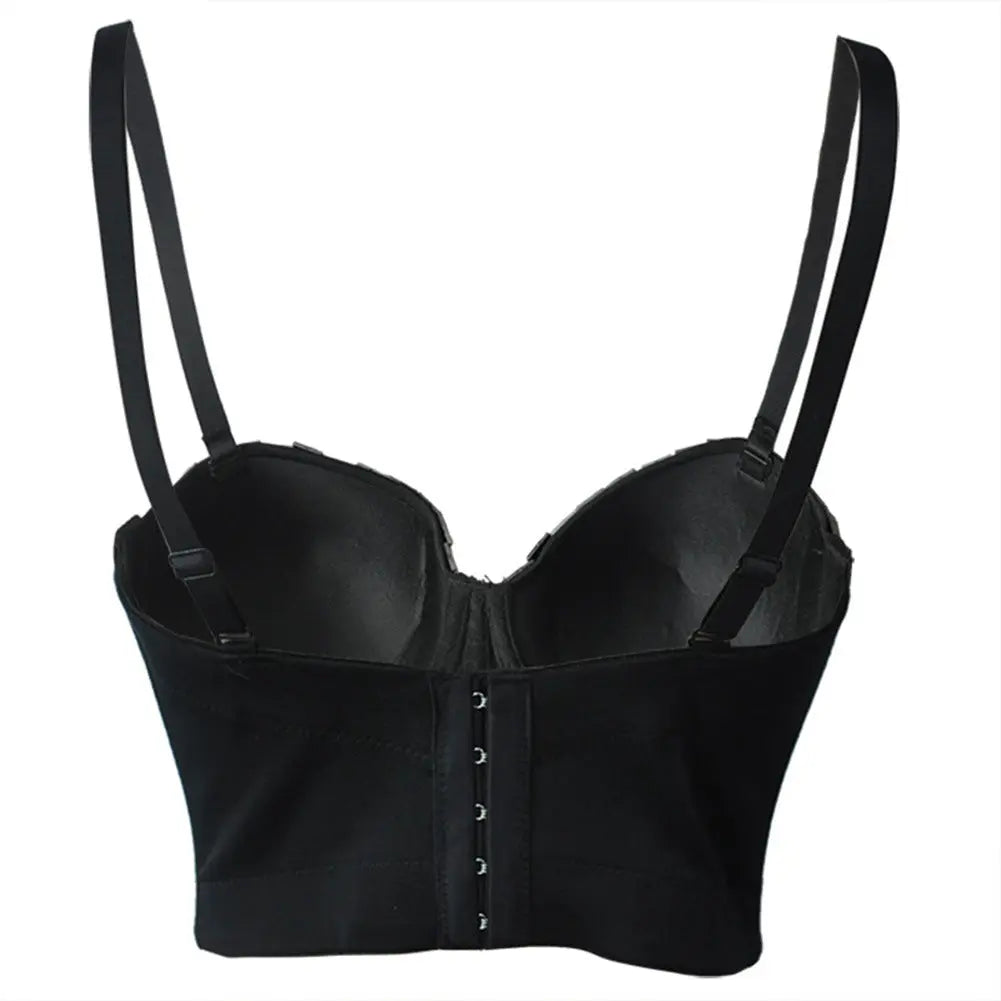 Punk Studded Top Silver L – Posh Atomic