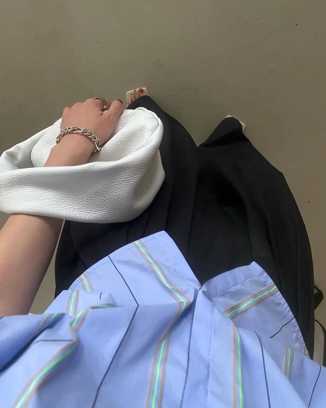 Retro French Shirt White M – Posh Atomic