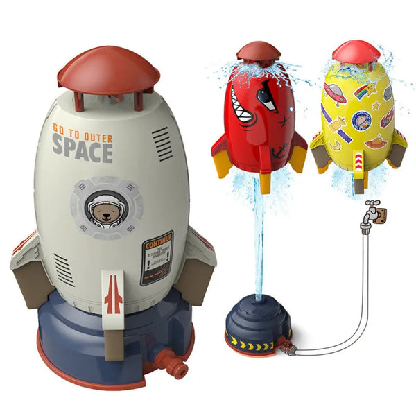 Rocket Launcher Sprinkler Toy White 1PCS – Posh Atomic