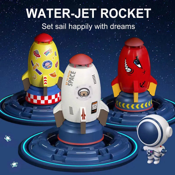 Rocket Launcher Sprinkler Toy Yellow 1PCS – Posh Atomic