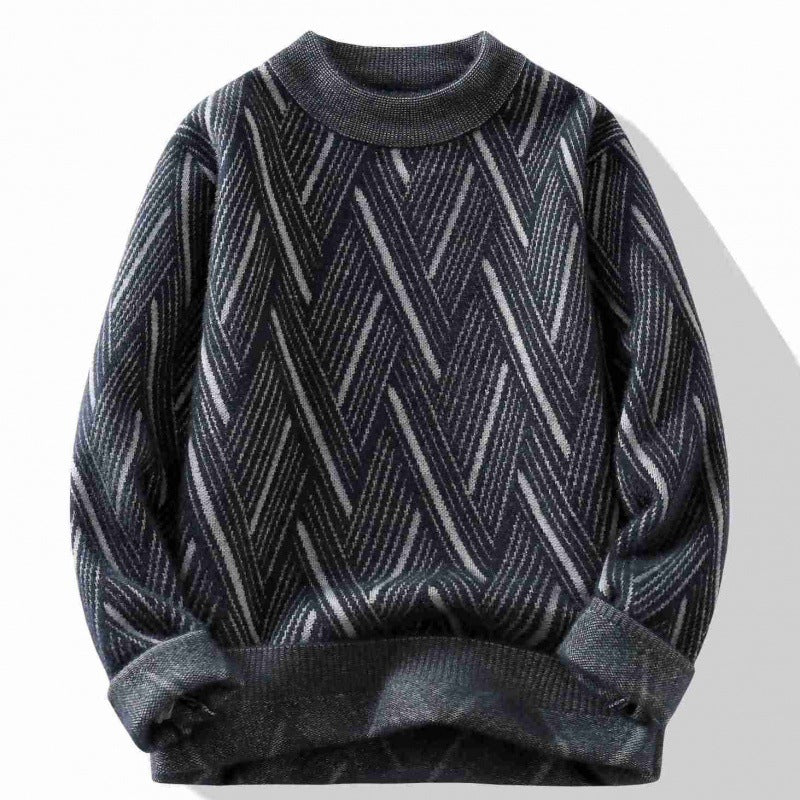 Round Neck Men's Sweater Khaki 3XL – Posh Atomic