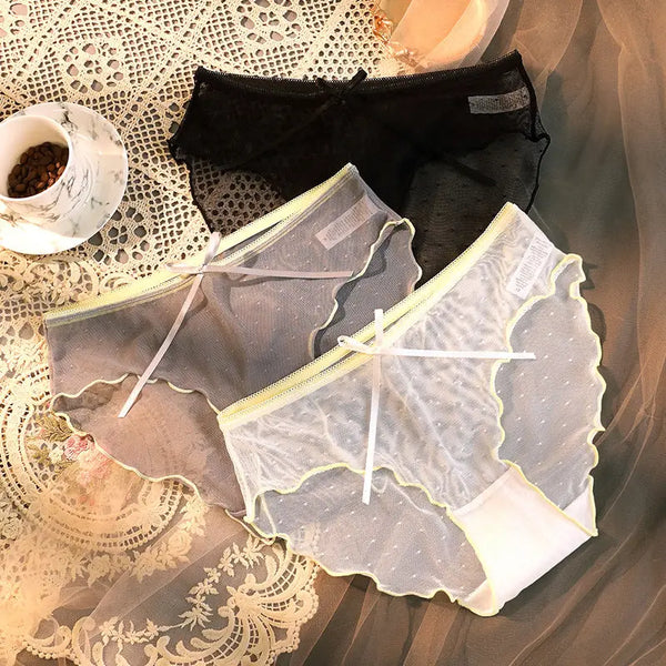 Ruffled Classic Panties White M – Posh Atomic