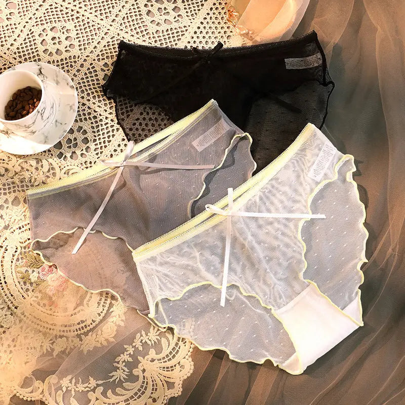 Ruffled Classic Panties White M – Posh Atomic