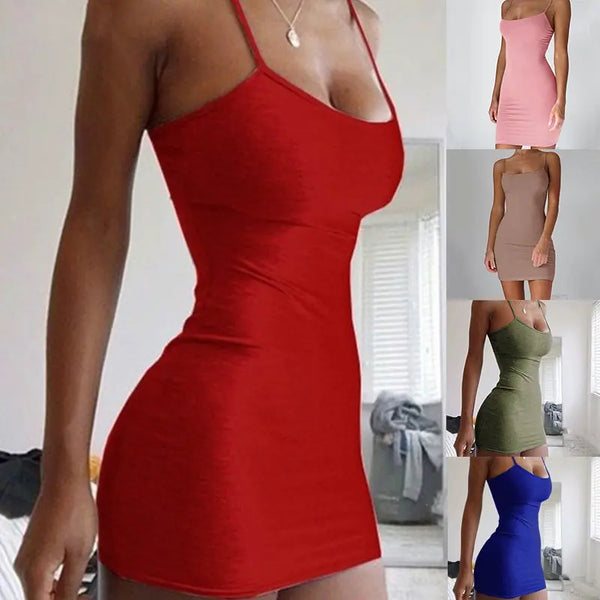 Simple Dress Red XS – Posh Atomic