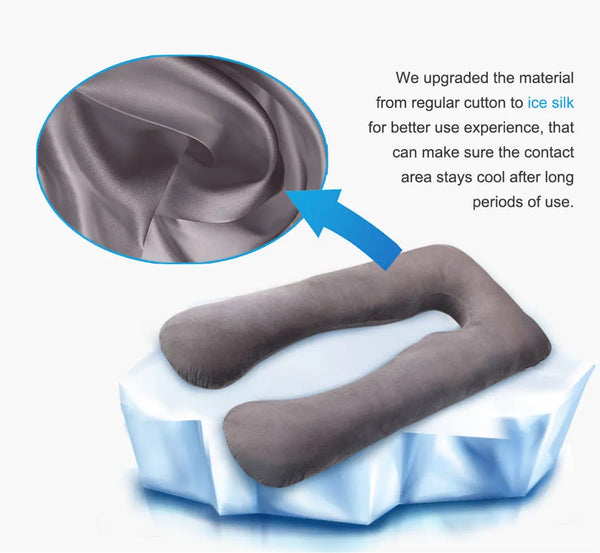 Sleeping Support Pillow Grey – Posh Atomic