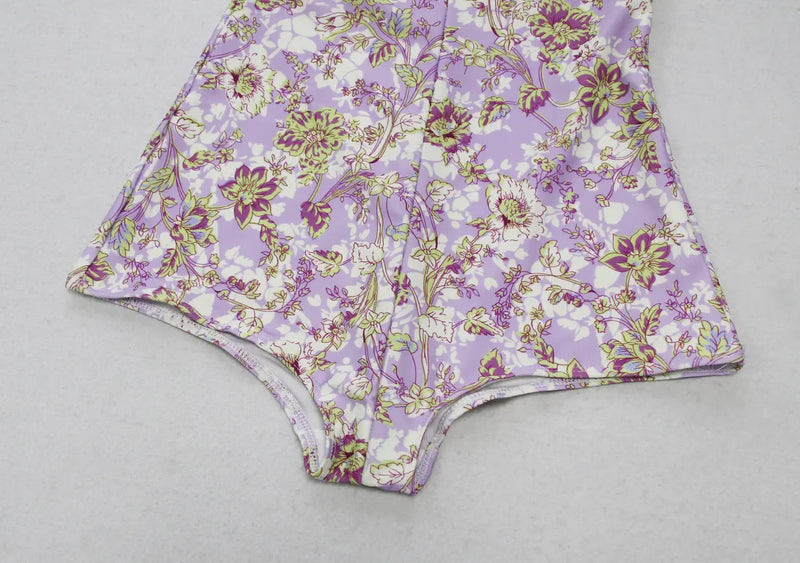 Slimming Printed Swimsuit – Posh Atomic