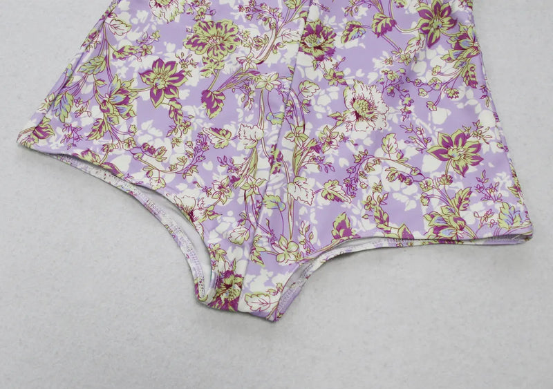 Slimming Printed Swimsuit – Posh Atomic