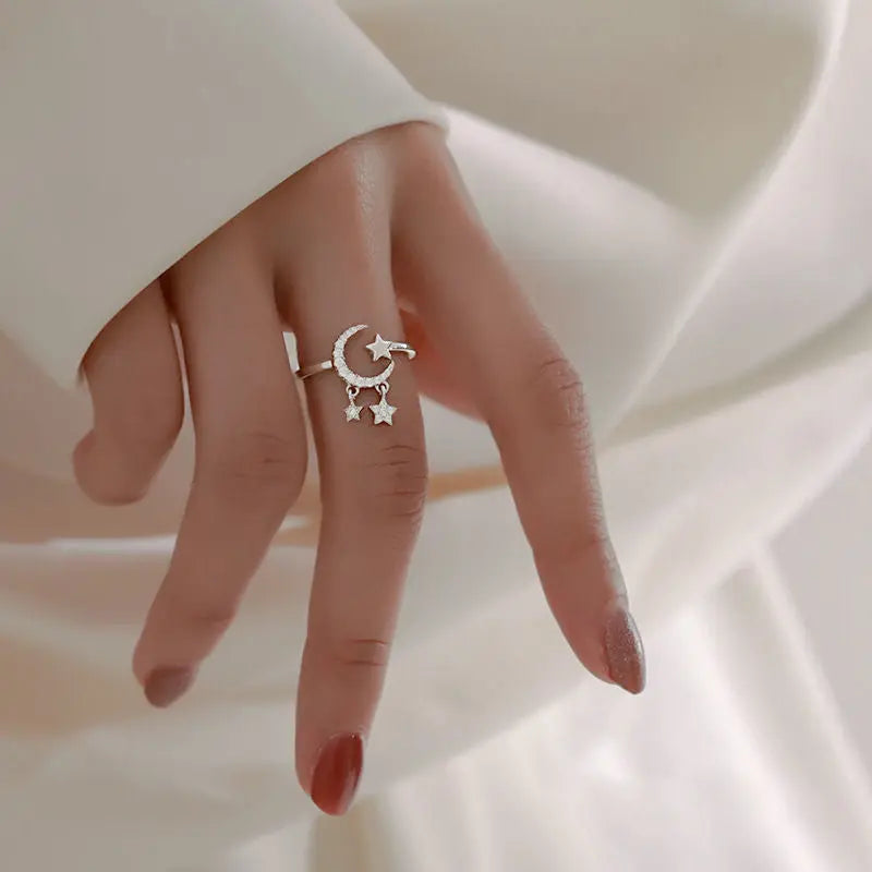 Star Moon Ring – Posh Atomic