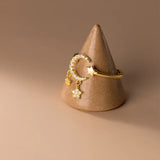 Star Moon Ring – Posh Atomic
