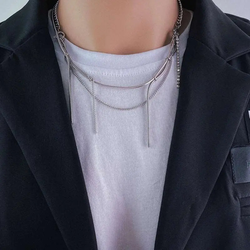 Steel Bends And Hitches Tassel Necklace – Posh Atomic
