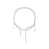 Steel Bends And Hitches Tassel Necklace – Posh Atomic