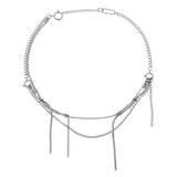 Steel Bends And Hitches Tassel Necklace – Posh Atomic