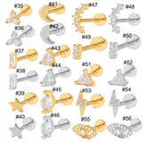 Sterling Silver Ear Studs – Posh Atomic