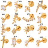 Sterling Silver Ear Studs – Posh Atomic