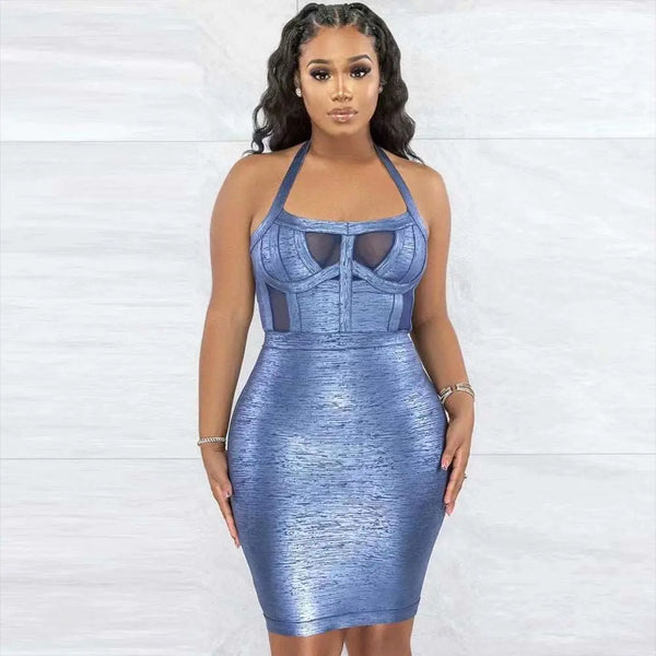 Stunning Bandage Party Dress White S – Posh Atomic