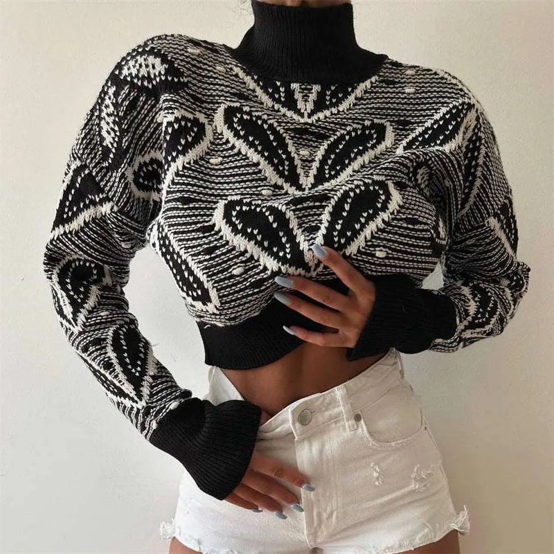 Trendy Slim-fit Long-sleeved Sweater – Posh Atomic