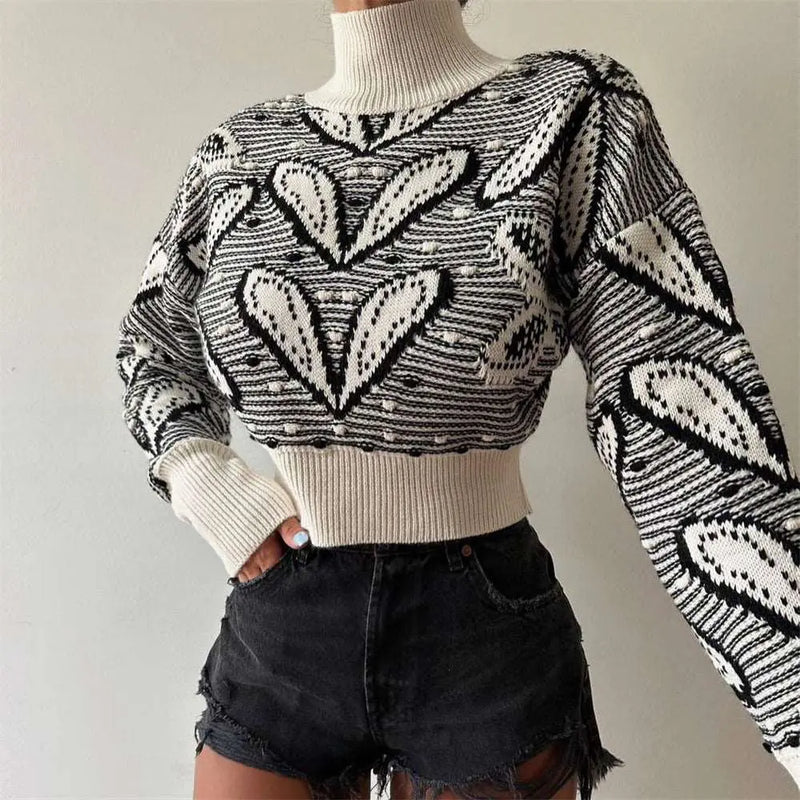 Trendy Slim-fit Long-sleeved Sweater – Posh Atomic