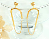 U-shaped Ear Studs – Posh Atomic