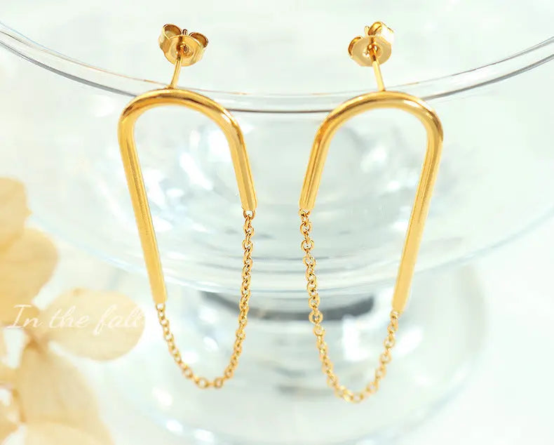 U-shaped Ear Studs – Posh Atomic