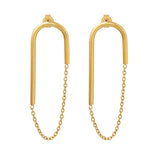 U-shaped Ear Studs – Posh Atomic