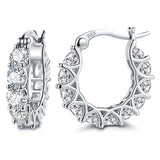 U-shaped  Earrings Full Zircon Rhinestones  Earrings – Posh Atomic