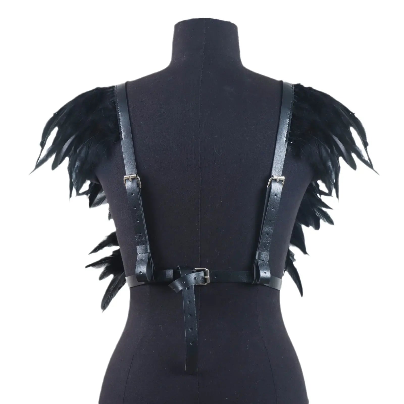 Vintage Feather Leather Bolero Top – Posh Atomic