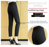 Women's Black Trousers Cropped – Posh Atomic