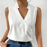 Women's Classy Sleeveless Shirt X8 S – Posh Atomic