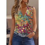Women's Classy Sleeveless Shirt TFKCS501 S – Posh Atomic