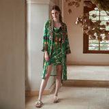 Women's Colorful Velvet Robe – Posh Atomic