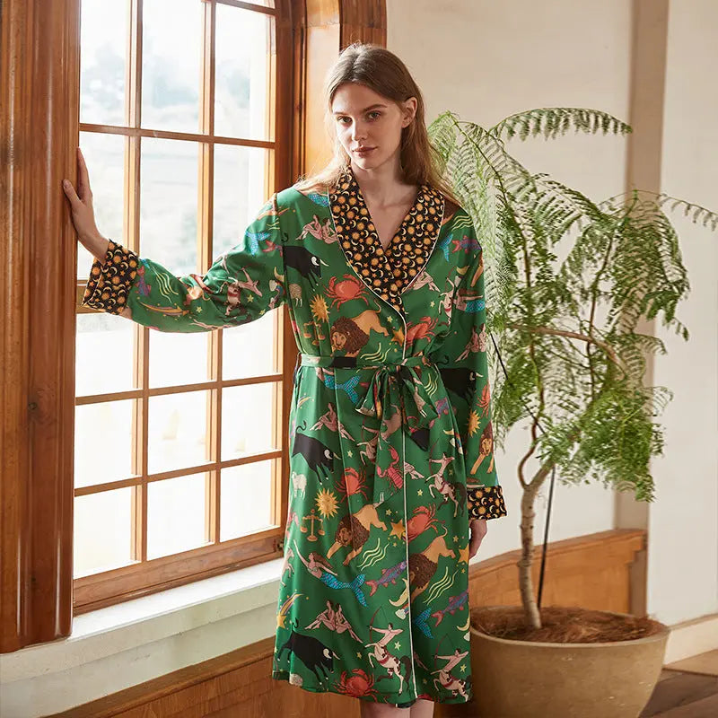 Women's Colorful Velvet Robe – Posh Atomic