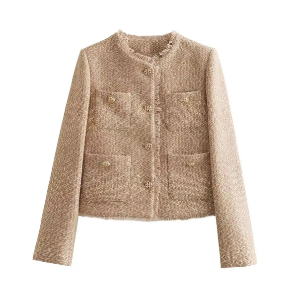 Women's Fashion Woolen Jacket Picture Color S – Posh Atomic