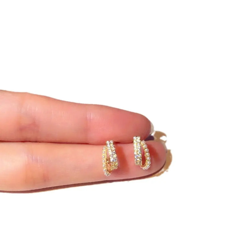 Women's Fashion Zircon Temperamental Earrings – Posh Atomic