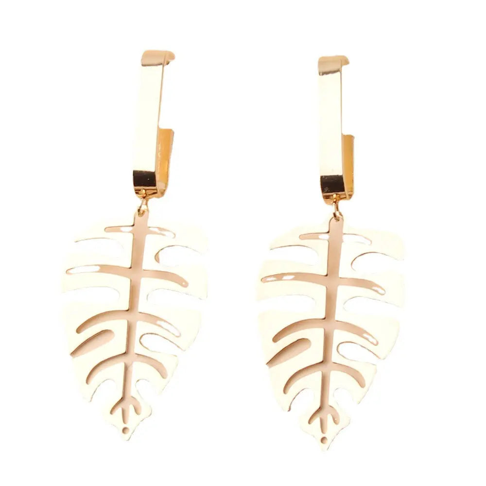 Women's Hollow Leaves Earrings – Posh Atomic