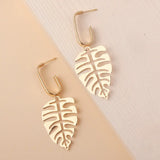 Women's Hollow Leaves Earrings – Posh Atomic